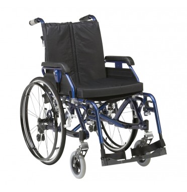 Drive Medical Enigma K-Chair Self-Propelled Wheelchair in Blue
