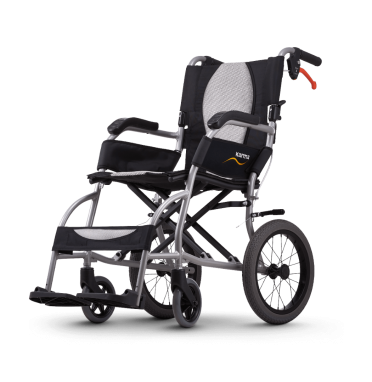 Ergo Lite Transit Wheelchair with brakes