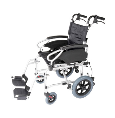 Esteem Eclipse transit wheelchair with height adjustable handles
