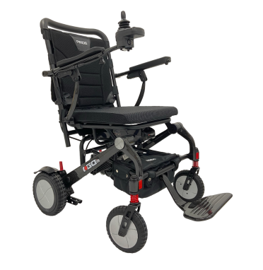 Pride Mobility iGo Lite Electrci wheelchair view from the side