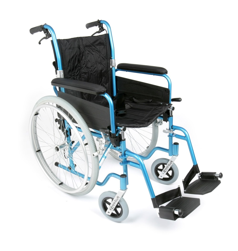 Lightweight folding self propelled wheelchair with brakes UK Wheelchairs