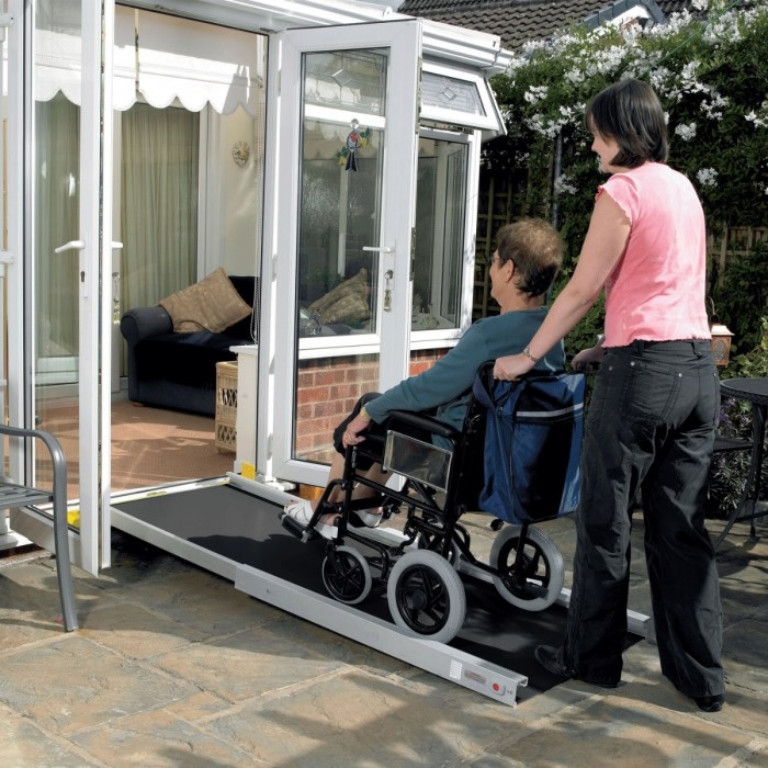 Telescopic Wheelchair Ramps With Free, Where Can I Get A Wheelchair Ramp For Free