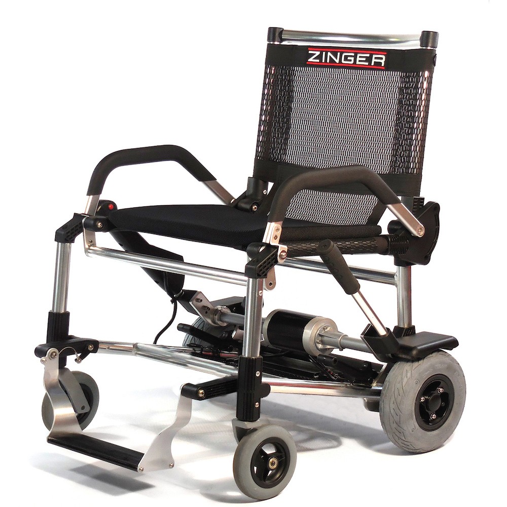 Zinger Lightweight Folding Electric Wheelchair Delivered For Free inside Motorised Wheel Chairs