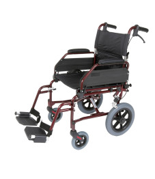 Esteem Alloy Transit Wheelchair with Attendant Brakes