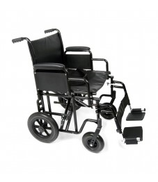 Ugo Atlas Heavy Duty Steel Transit Wheelchair