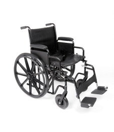 22" Ugo Atlas Heavy Duty Steel Self Propelled Wheelchair