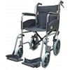  601X Transit Wheelchair With Attendant Brakes in Silver