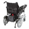 The Cirrus powerchair from the back
