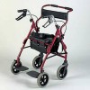 An all in one rollator and wheelchair