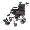 Esteem alloy transit wheelchair with attendant brakes