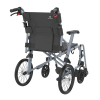 Rehasense ICON 35 BX transit wheelchair rear view