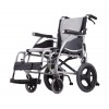 Karma Ergo 125 TALL Transit Wheelchair in silver