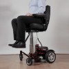 Roma Reno Elite Powerchair With Elevating Seat shown with a user