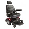 Rascal P327 XL Powerchair in red showing six wheels