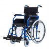 Roma Avant Car Self Propelled Wheelchair in blue side view