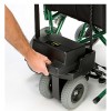 S Drive Powerstroll Twin Wheel Power Pack fitted to the wheelchair
