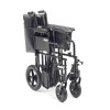 Drive Sentra HD bariatric transit wheelchair shown folded
