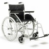 Days Swift Self Propelled Wheelchair in silver side view
