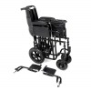 Ugo Atlas bariatric steel transit wheelchair disassembled for storage