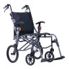 Front view of the Van Os Medical Excel 9.9 transit wheelchair