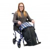 Wheelchair leg cover