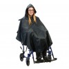 Weatherproof wheelchair poncho