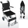 ZT Folding Lightweight Transport Wheelchair