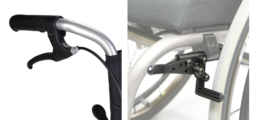 Wheelchair brakes